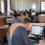 Une salle informatique