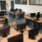 Une salle informatique
